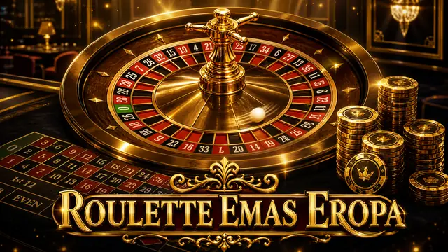 Roulette Emas Eropa — Evolution Live